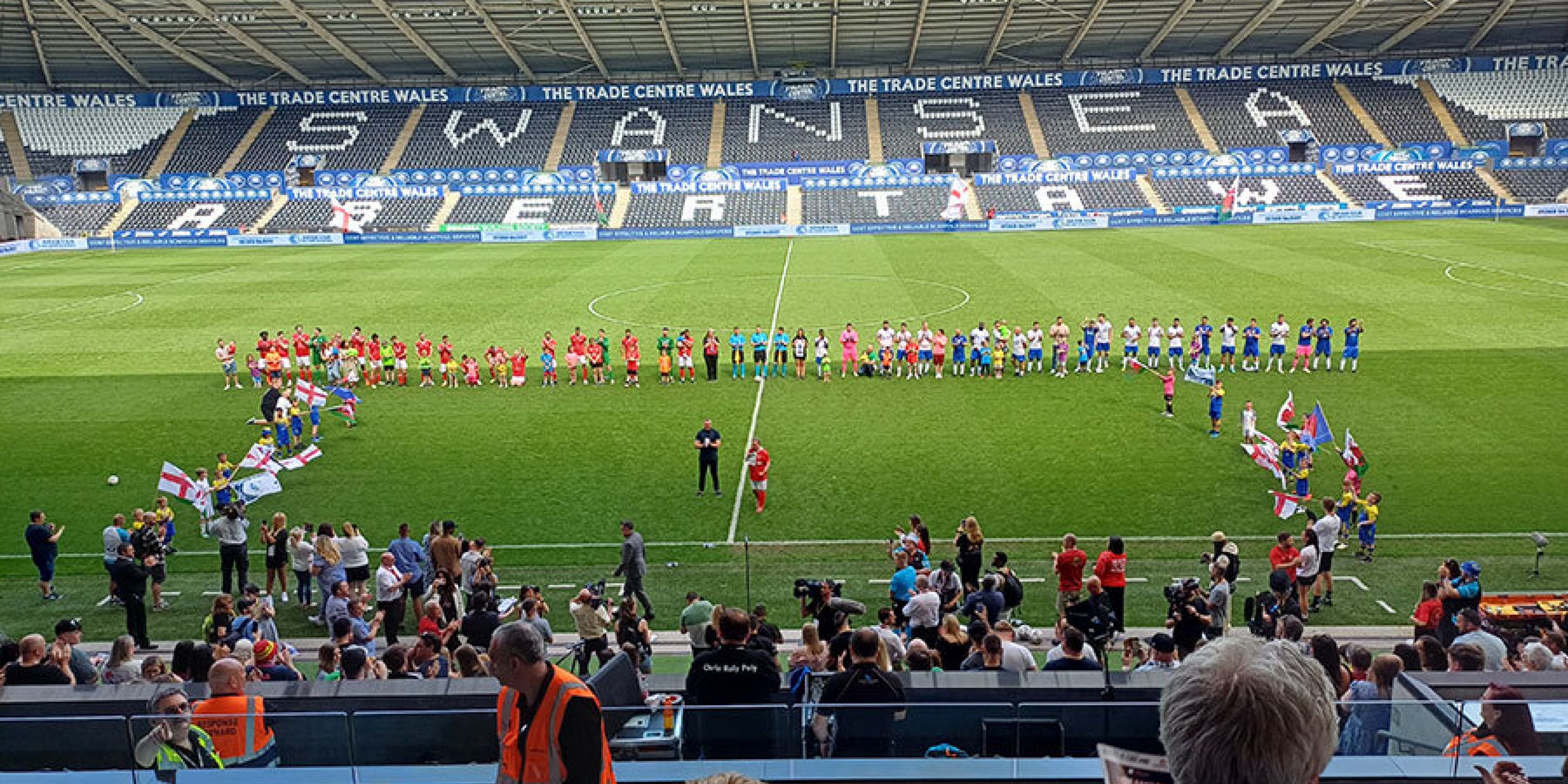 All-star Wales v England game raises thousands for good causes